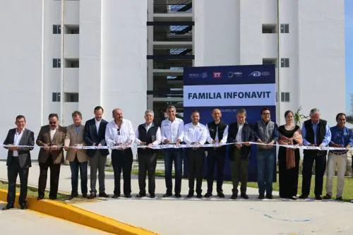 Infonavit ofertará 471 viviendas en Ciudad Modelo inauguradas por Gali Fayad