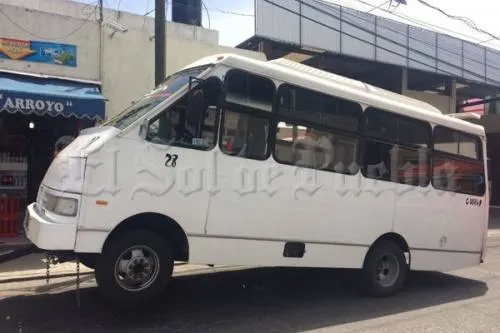 Transporte público atropella una mujer de la tercera edad