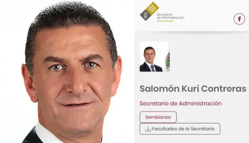 Primera baja del gobierno estatal; renuncia Salomón Kuri a la Secretaría de Administración
