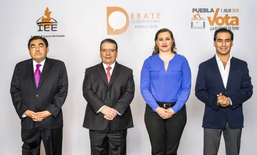 Entre traiciones y ataques se desarrolló debate de candidatos a la gubernatura de Puebla