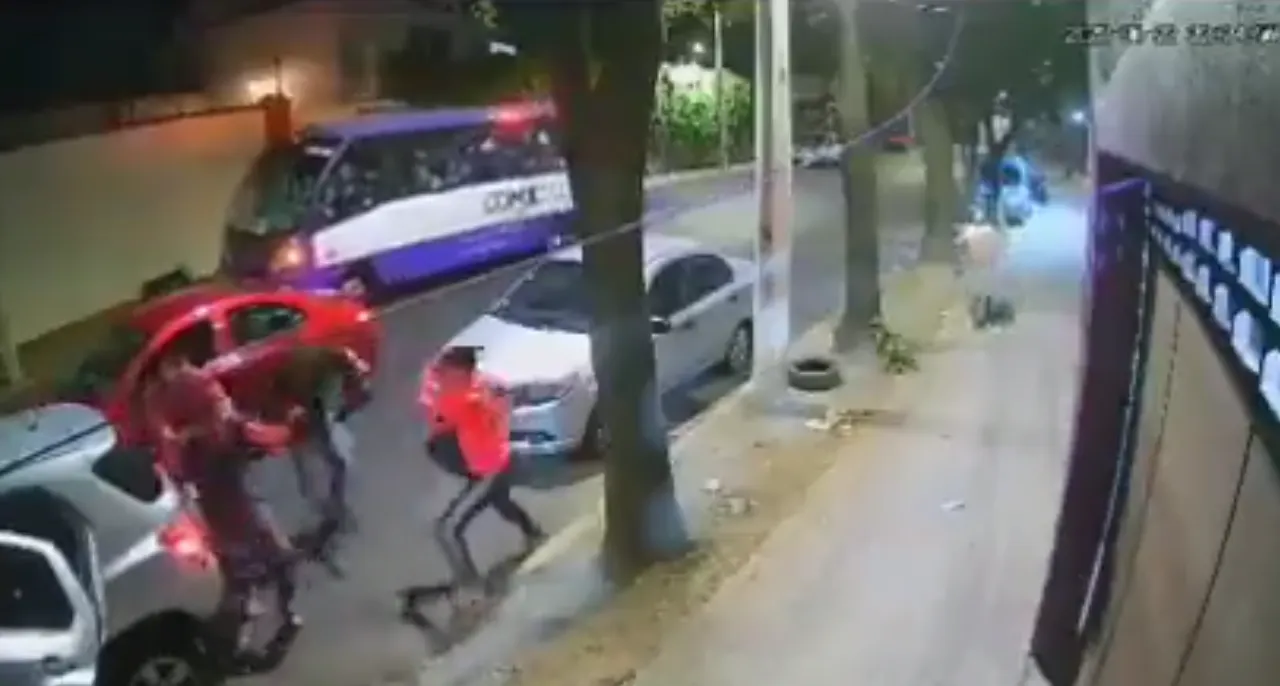golpean a ladrón
