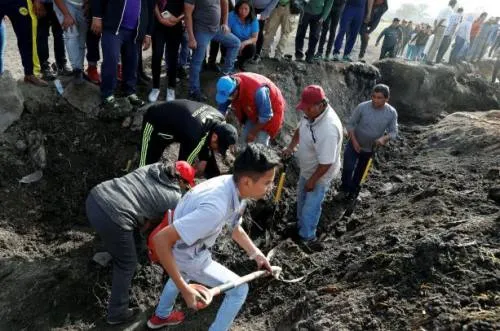Suman 107 muertos por explosión en Tlahuelilpan