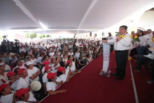 En Xicotepec se dio la mejor muestra de reconciliación y reunificación: Barbosa