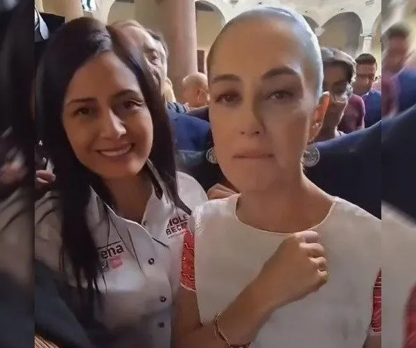 Violeta Becerril y Claudia Sheinbaum