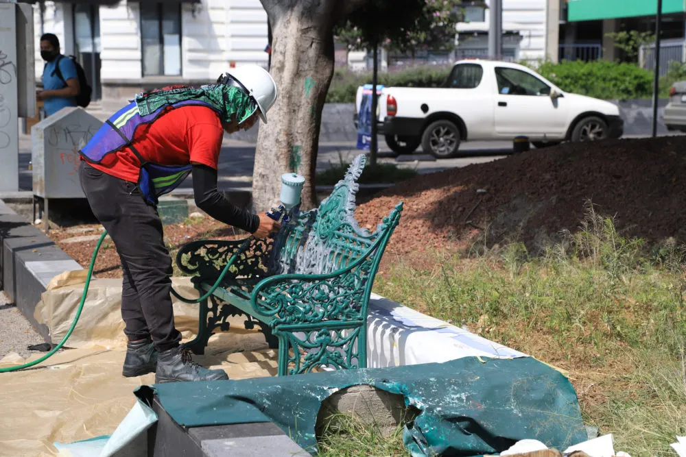 Mantenimiento a parques públicos