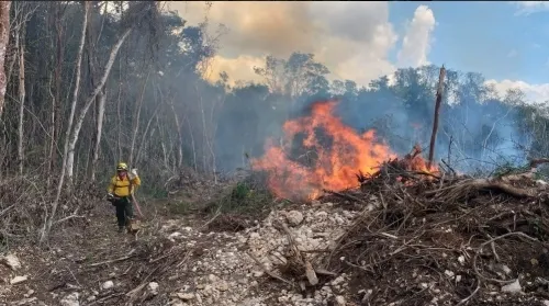 Pide PC extremar medidas preventivas para evitar incendios forestales