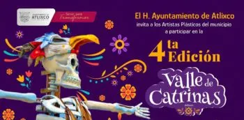 ¡Atención! Artistas plásticos podrán participar en la elaboración de catrinas para la 4ta edición de festival atlixquense