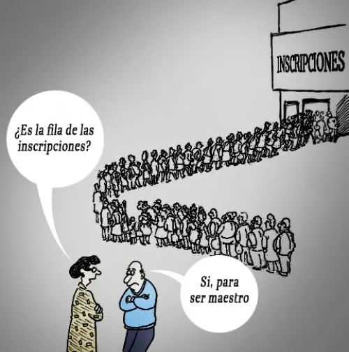 Normales públicas: muchos maestros y pocos alumnos