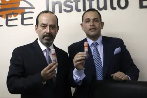 IEE tiene en su poder líquido indeleble para jornada electoral