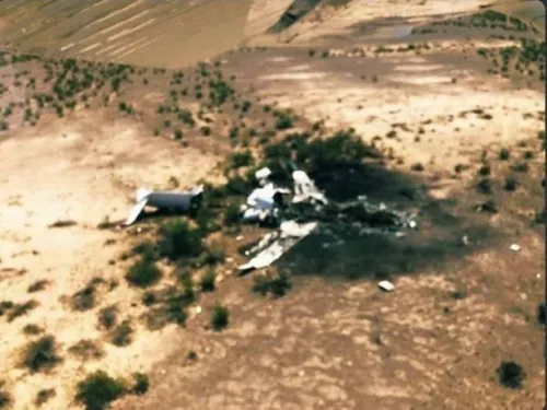 Ligan a piloto de avión accidentado en Coahuila con “El Chapo”