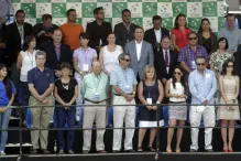 RMV presenció el inicio de la Copa Davis México contra Perú