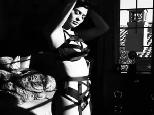 Kylie Jenner posa sensual en lencería