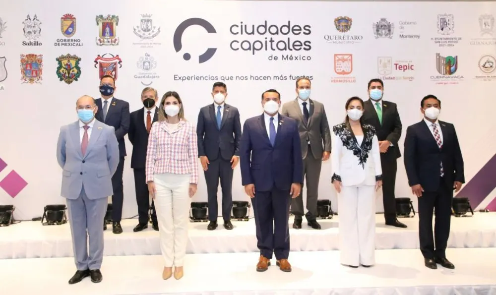 Eduardo Rivera se une a la Asociación de Ciudades Capitales de México