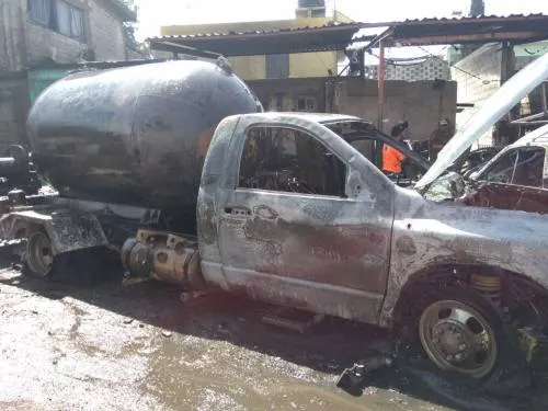 Explota pipa de gas en Ciudad Serdán, Puebla; no se reportan lesionados