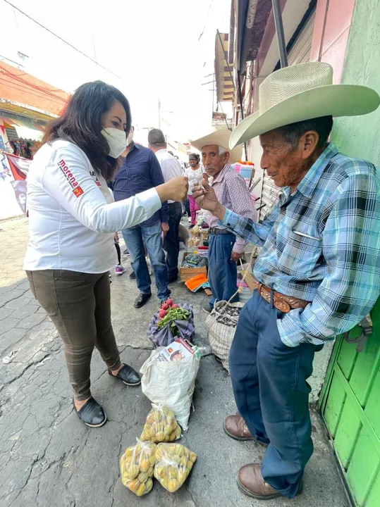 Ariadna Ayala sabe que sólo siendo cercana  a la gente, se puede gobernar