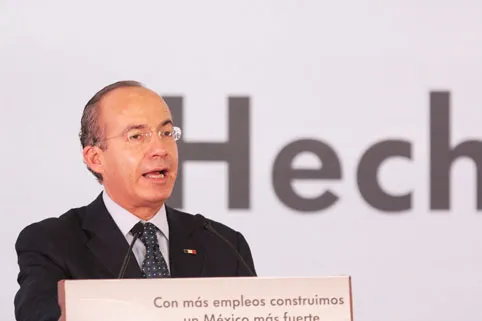 Calderón y Gustavo Madero pelean control del PAN
