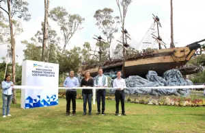 Inauguran Moreno Valle y Luis Banck Parque Temático 2