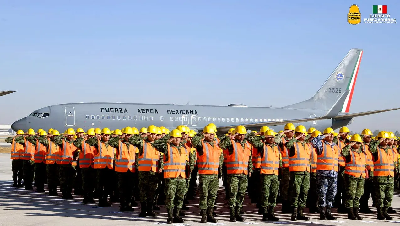 Sedena Conafor Ayuda Humanitaria Chile