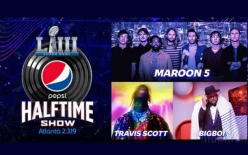Maroon 5 tendrá el show de medio tiempo en el Super Bowl