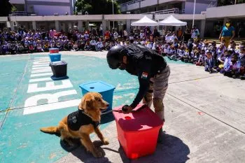 Desarrolló SSC de Puebla “Feria de prevención del delito” en el CENHCH