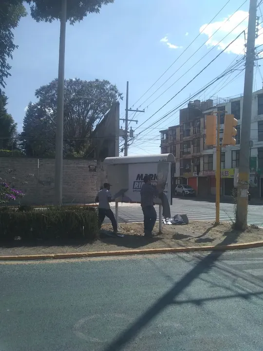 Quitan propaganda de Riestra Piña; acusa a candidatos de Morena