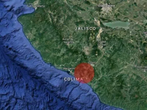 Registran sismo de 4.6 en Colima