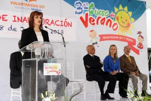Inaugura Voluntariado SEP-SGG cursos de verano para niños y jóvenes de 6 a 14 años