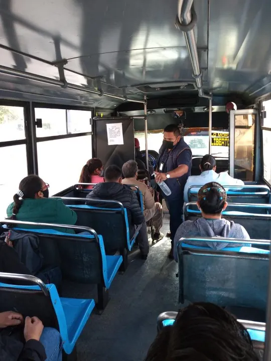 Supervisa SMT medidas y protocolos sanitarios en 891 unidades del transporte público
