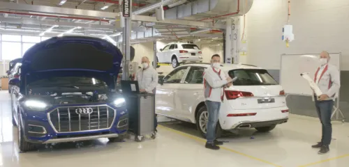 Audi México inicia la producción local del Audi Q5 actualizado para mercados de todo el mundo