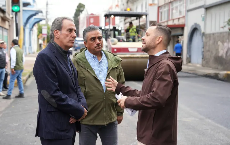 Ayuntamiento de Puebla avanza con rehabilitación de avenida 16 de Septiembre