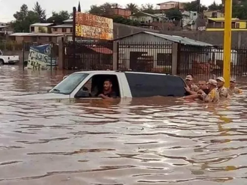 Suspenden clases en 35 municipios de Sonora por frente frío