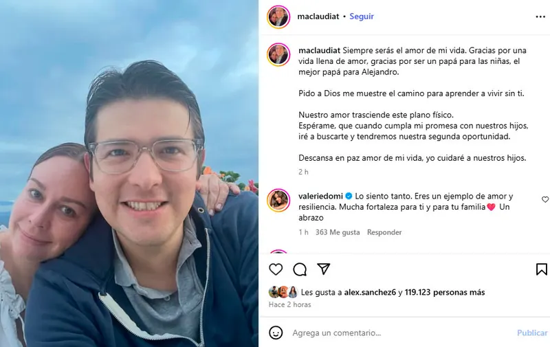 mensaje-maria-claudia-tarazona-muerte-miguel-uribe