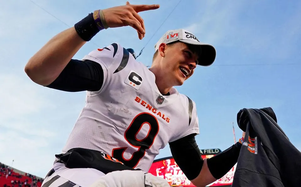 Joe Burrow hizo historia con los Cincinnati Bengals, al llegar al Super Bowl después de más de 30 años