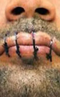 Indígenas presos se cosen los labios; piden su libertad