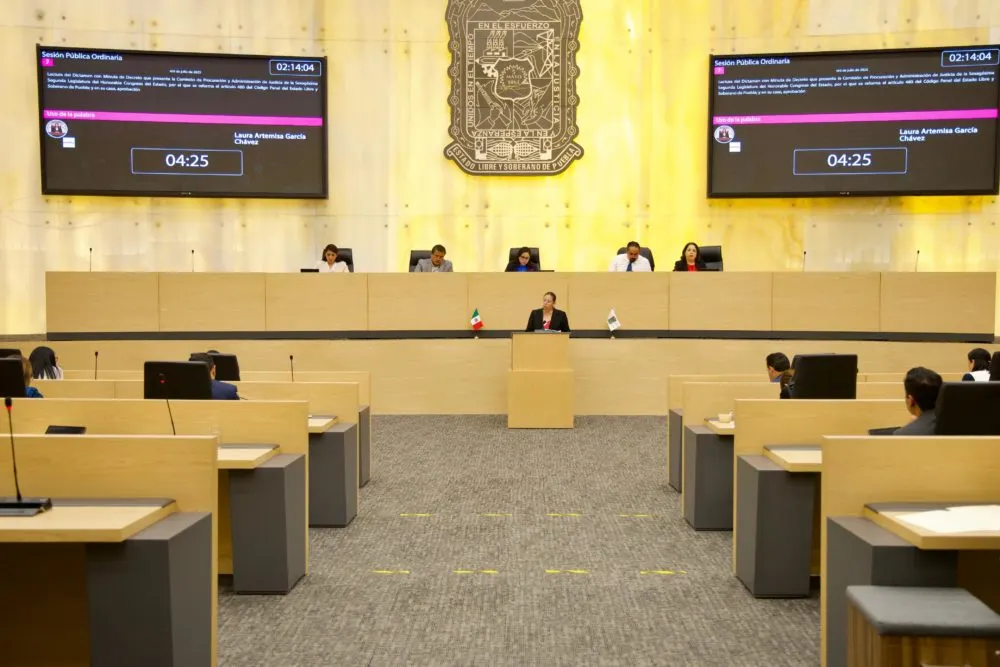 Aprueba Congreso de Puebla reforma al delito de ciberasedio