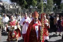 Este domingo iniciaron actividades de la Semana Santa