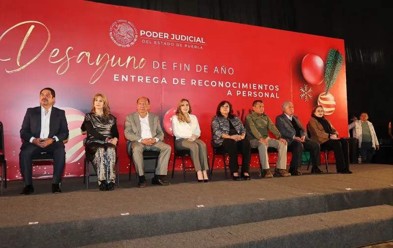 Más de 250 reconocimientos entregados al personal del Poder Judicial de Puebla