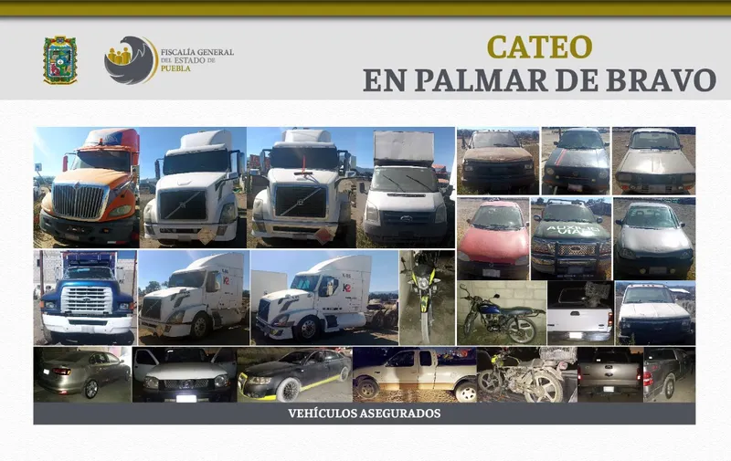 Vehículos decomisados
