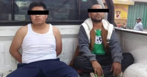 SSP, SGG y policía municipal de Acajete, rescatan a dos hombres de intento de linchamiento