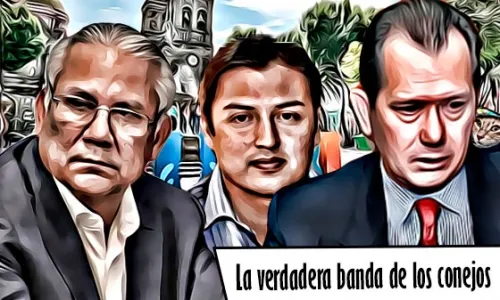 La verdadera banda de los conejos se refugia en la 4T de Puebla