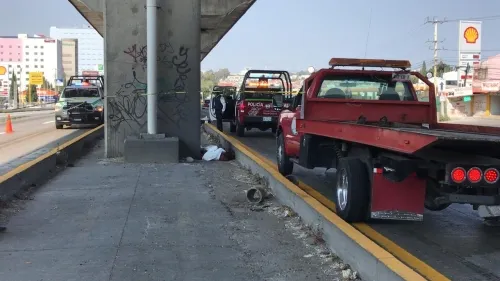 Muere atropellada una persona en la autopista México-Puebla
