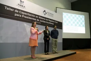 Continúa capacitación a los auxiliares para brindar Registro Civil