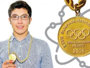 Gana oro en Olimpiada de Física