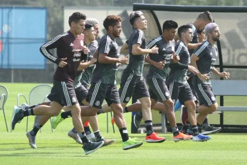México ya está en el CAR para enfrentar a Bermudas