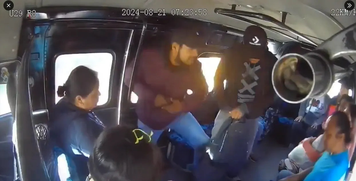 Asalto a mano armada en Ruta 8, colonia Santa Lucia
