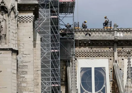 Se reanudan obras para reconstrucción de Notre Dame