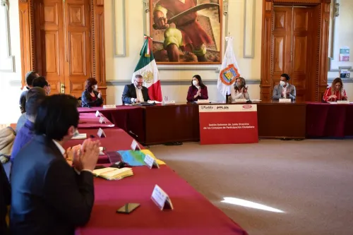 Rinden protesta nuevos miembros de la Junta Directiva de los Consejos de Participación Ciudadana 