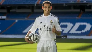 Javier Hernández vive día de sueño con el Madrid
