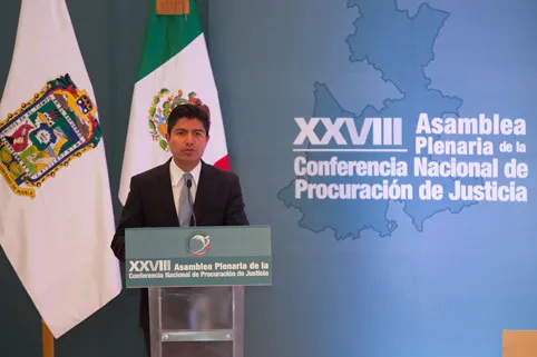 ERP asiste a Asamblea Plenaria de la Conferencia Nacional de Procuración de Justicia