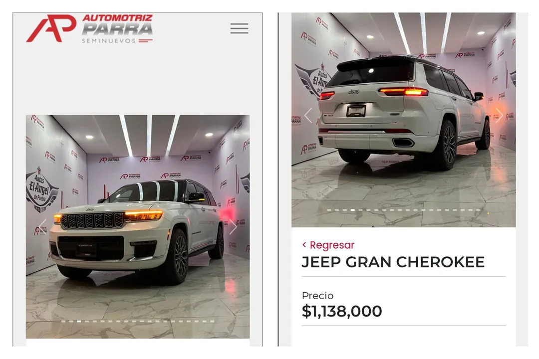Camioneta Robada Automotriz Parra